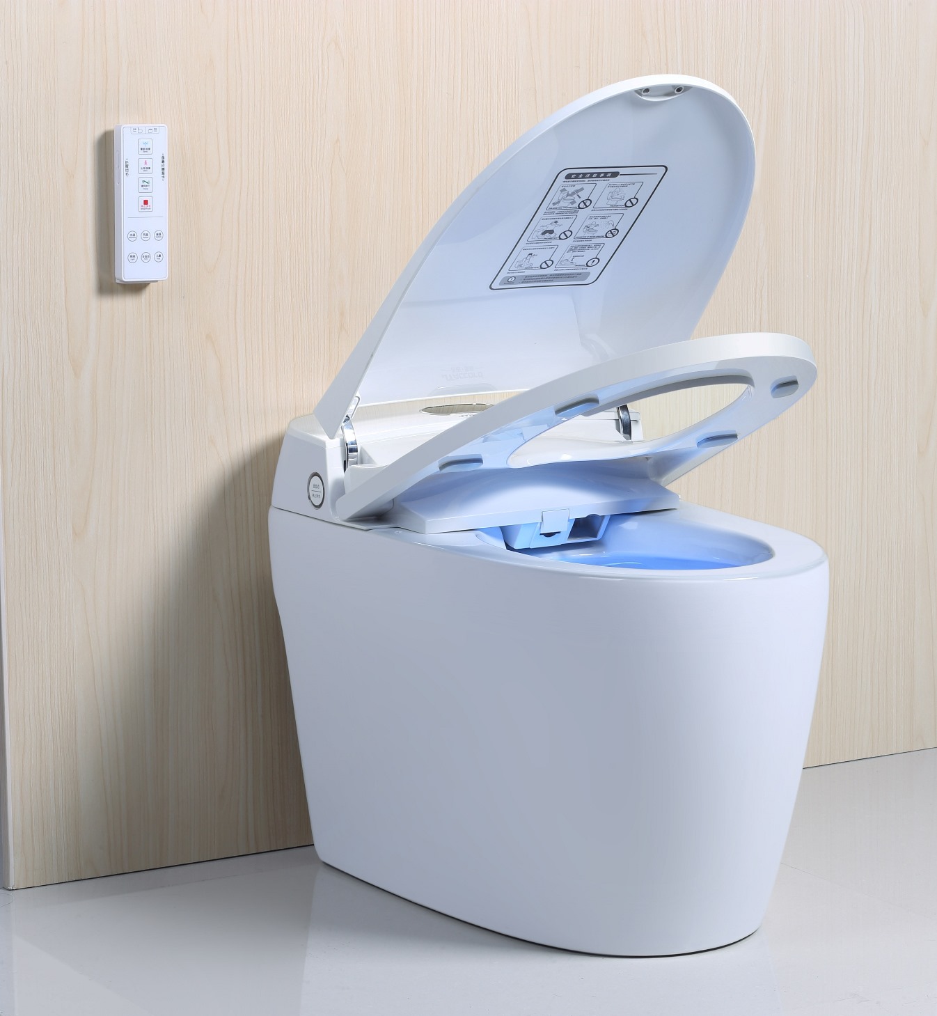 Top toilet
