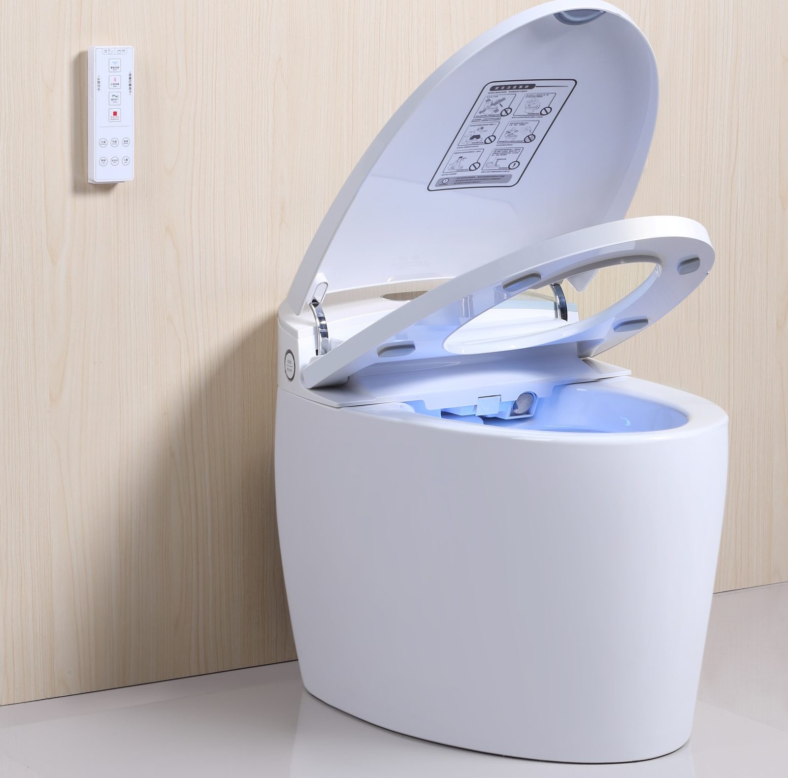 Top toilet