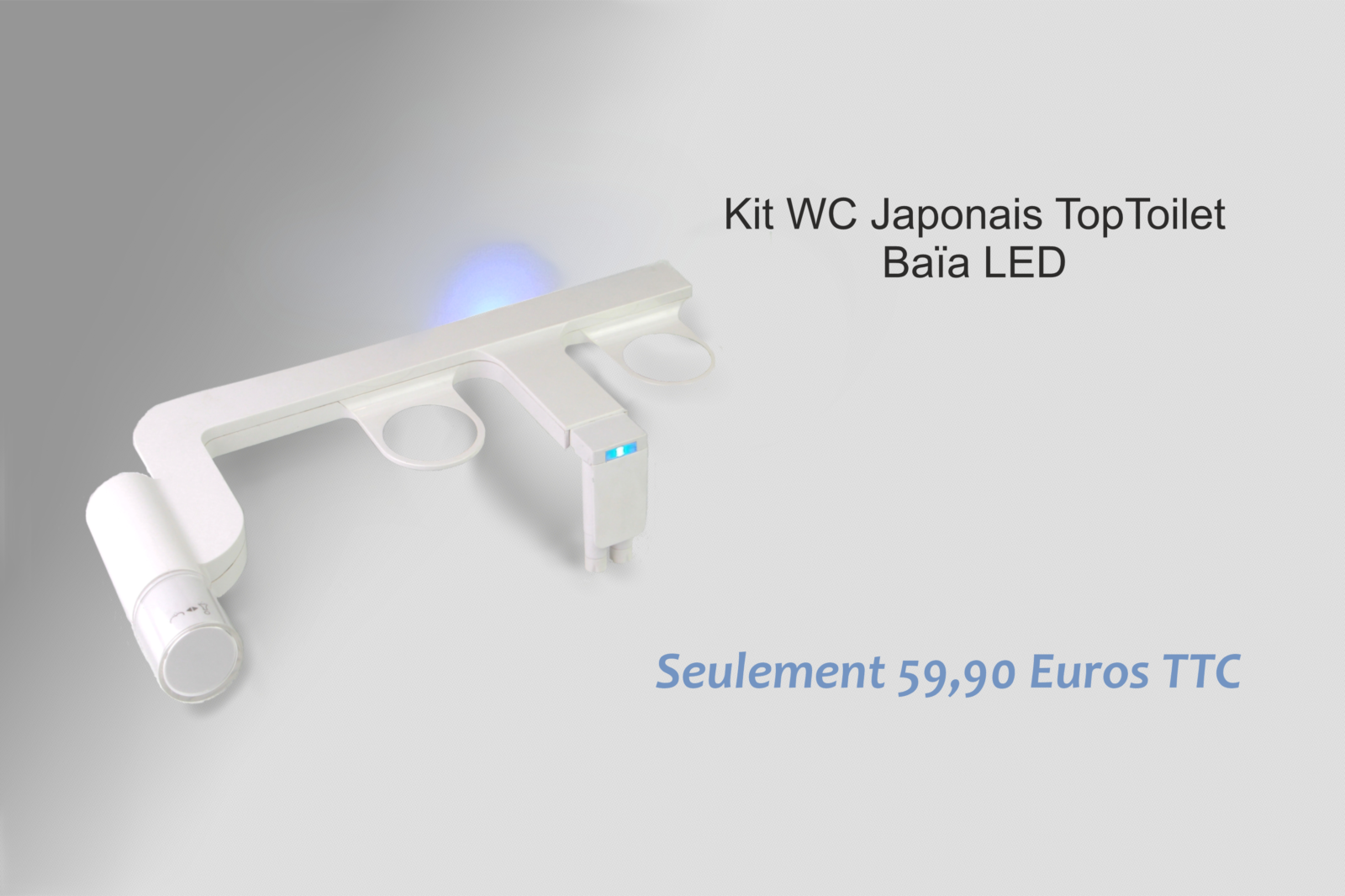 Kit WC Japonais TopToilet Baia Eclairage de nuit