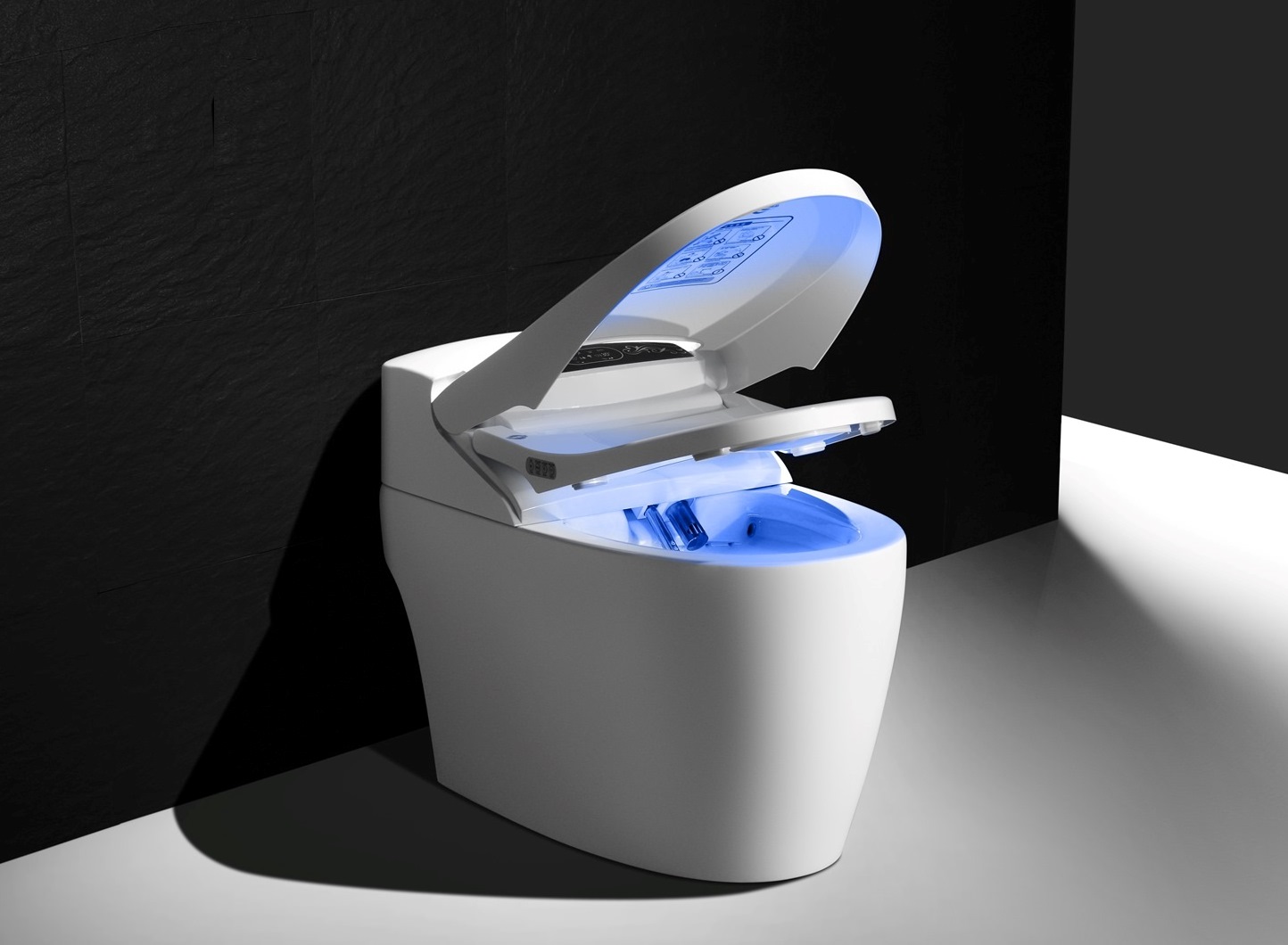 WC Japonais Monobloc Luxe PLATINIUM2 PLUS Version 2