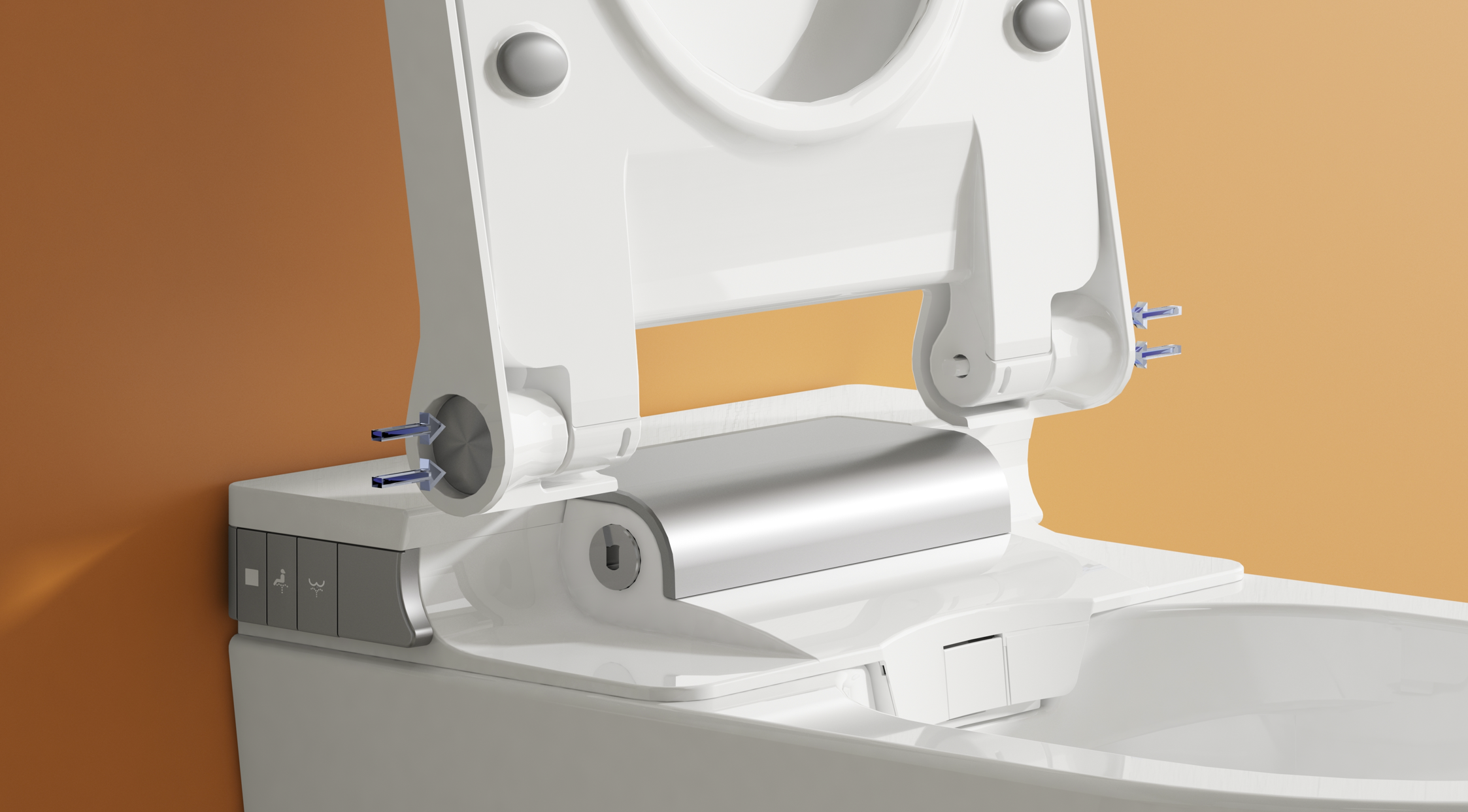 WC Japonais Suspendu TopToilet SUSPENS Crystal Ultimate – Image 10