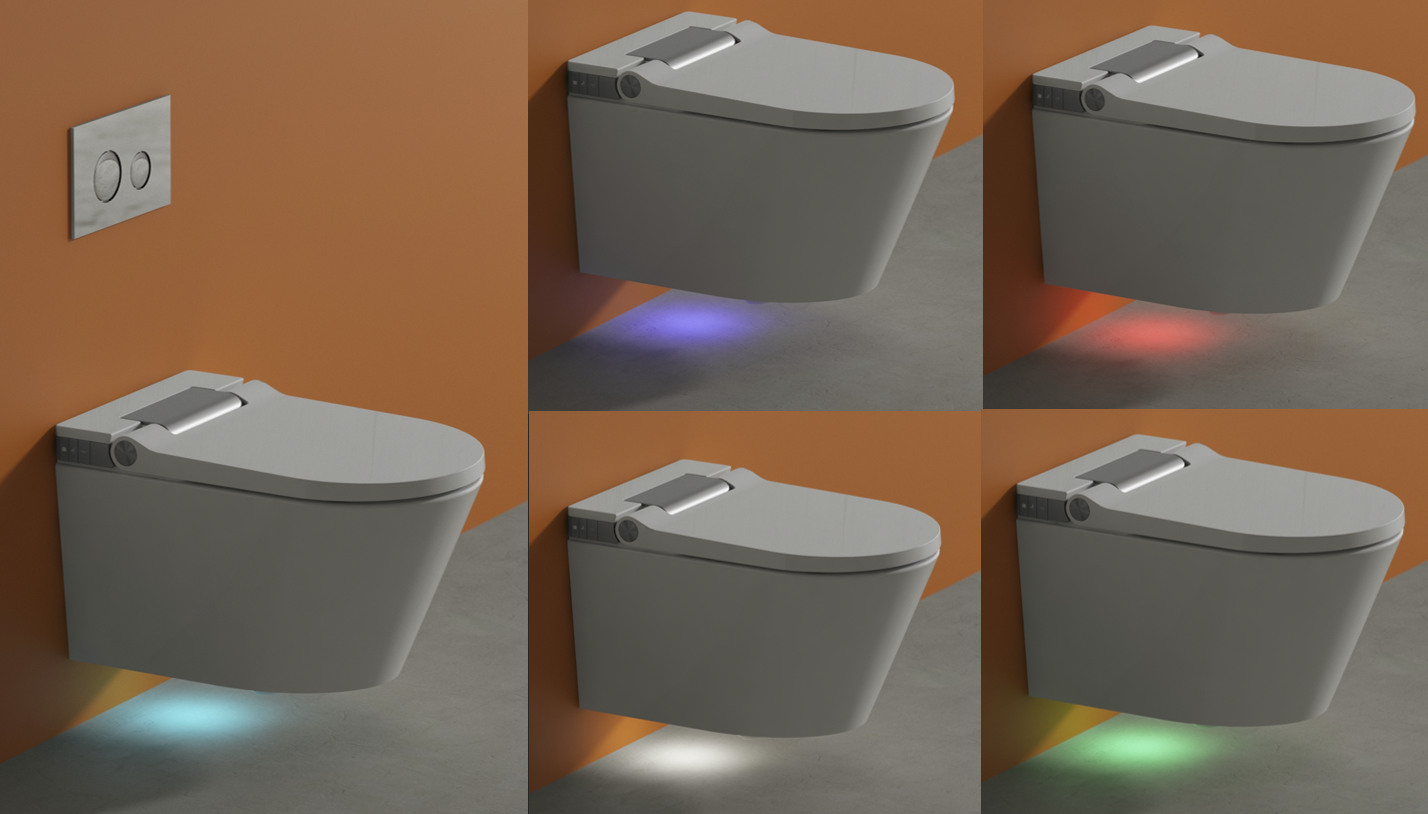 WC Japonais Suspendu TopToilet SUSPENS Crystal Ultimate – Image 13